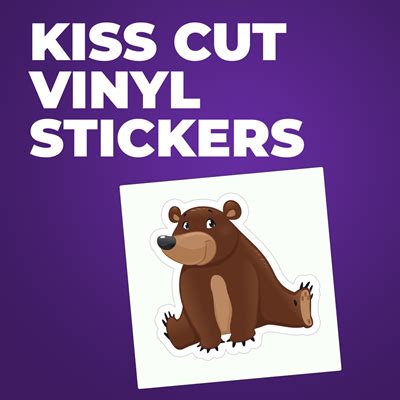 Kiss Cut Vinyl Stickers