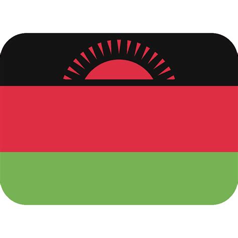 Malawi flag emoji clipart. Free download transparent .PNG | Creazilla