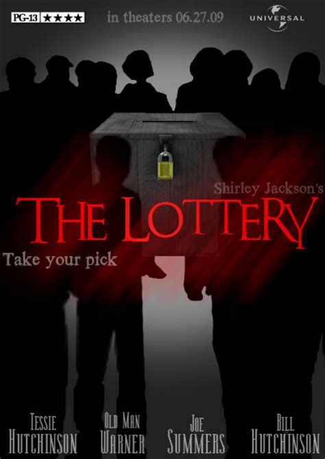 "The Lottery" Movie Poster by DEFYxxNORMALITY on DeviantArt