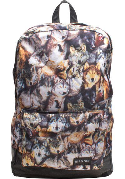 Rip N Dip Wolf Backpack multicolored Titus Onlineshop | Rucksack, Rucksack tasche, Taschen