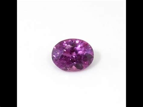 Purple sapphire untreated deep color almost ruby 0.74 carats SKU 3008 ...