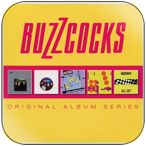 Buzzcocks Promises Album Cover Sticker Album Cover Sticker