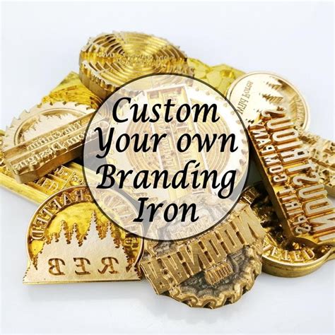 Custom Branding Iron Stamp / Metal Stamp Heat Emboss Stamp / - Etsy