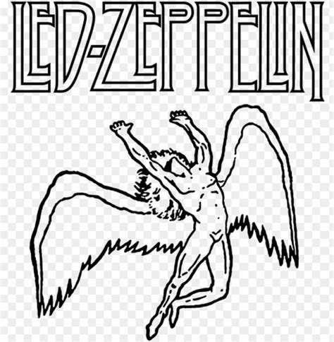 Led Zeppelin Logo PNG Transparent With Clear Background ID 186896 ...