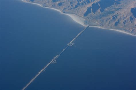 Bridge over lake Urmia, Iran | Because Lake Urmia’s waters h… | Flickr