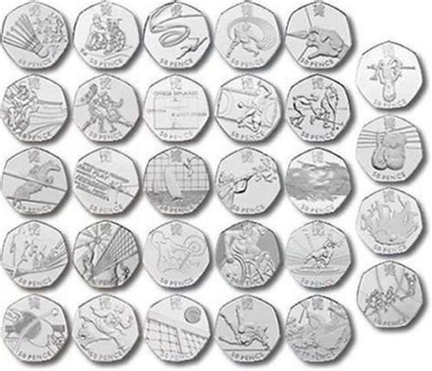 What Are The RARE Olympic 50p Coins? London 2012 Olympics