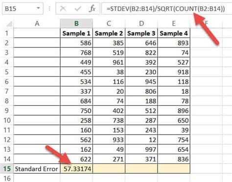 Using mean and standard deviation excel - seriesbetta