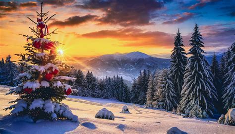 Snow Landscape, Wallpaper Free Stock Photo - Public Domain Pictures