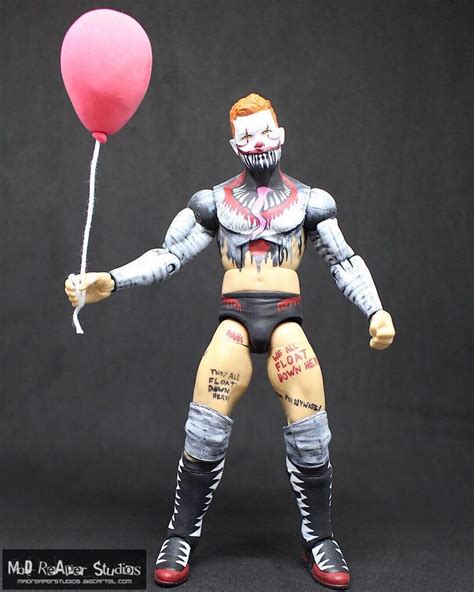 Custom WWE Mattel Finn Balor Elite Pennywise IT Action Figure NJPW Demon Clown | #1893883759