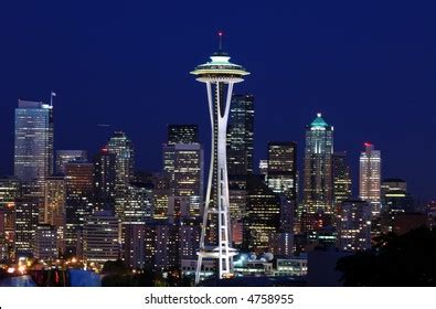 Beautiful Nightview Seattle Kerry Park Stock Photo (Edit Now) 149142998