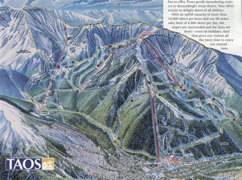 Taos Ski Valley Trail Map - Maps Location Catalog Online