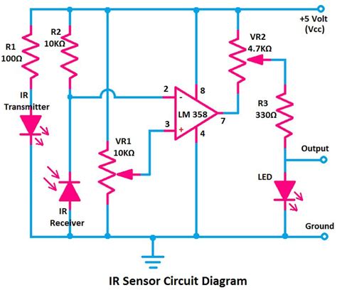 Simple Ir Sensor Circuit Diagram Timp Liber Siglă Uşor Mou