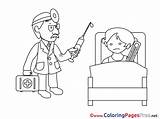 Hospital Coloring Pages Printable sketch template