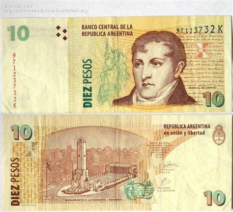 Billete de 10 Pesos Argentina 2002 - 76965 - Biodiversidad Virtual ...