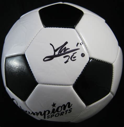 Lionel Messi Signed Soccer Ball - Memorabilia Center