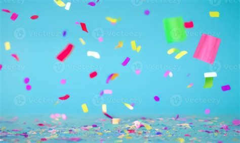 blue background with confetti 20567808 Stock Photo at Vecteezy