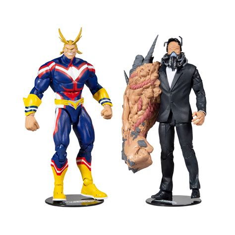 Buy McFarlane - My Hero Academia 2Pk - All Might Vs All for One Online at desertcartUAE