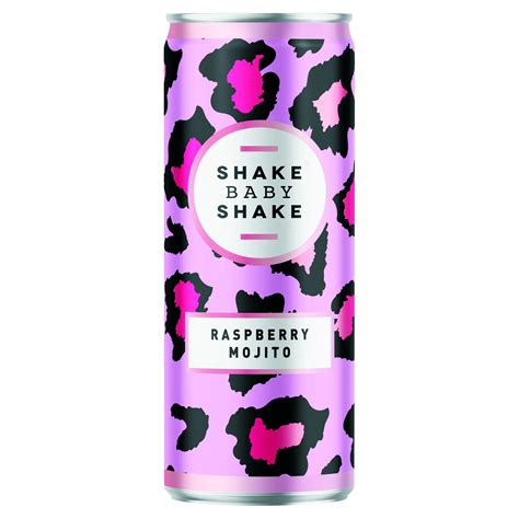 Shake Baby Shake Raspberry Mojito 250ml | Beers, Wine and Spirits ...