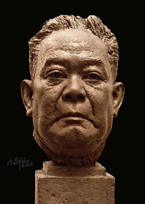 Old man's head statue-ArtToPan carving- character realistic clay sculpture Sculpture by Artto Pan