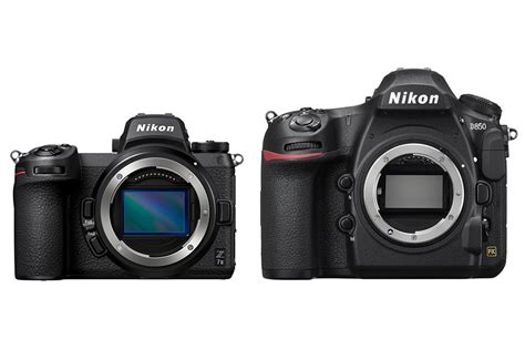 Nikon Z7 II vs Nikon D850