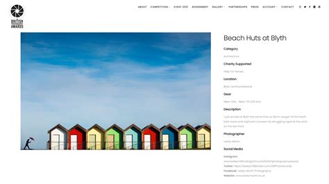 Website Design & Build, Content Management Tool for British Photography ...