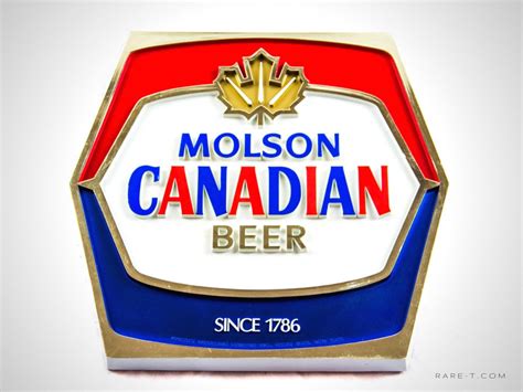 Molson - 1976 Canadian Beer Original Vintage Bar Sign/Advertisement ...