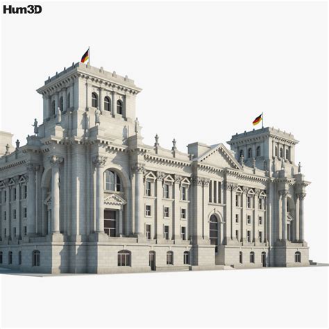 Reichstag building 3D model - Download Architecture on 3DModels.org