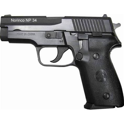 NORINCO NP34 SIG P228 STYLE DOUBLE STACK 10 RD MAG 4 1/4” BLUED BARREL 9MM - Goble's Firearms