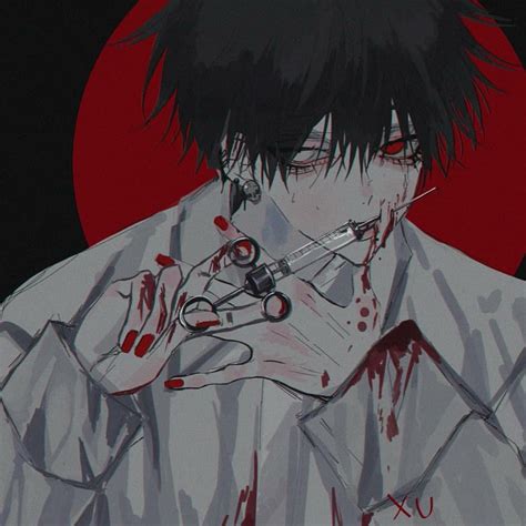 𝑭𝒍𝒘 𝒇𝒐𝒓 𝒎𝒐𝒓𝒆 @𝑩𝒍𝒐𝒐𝒅𝒚𝑺𝒕𝒓𝒂𝒏𝒈𝒆𝒓𝒔࿐ྂ。 in 2020 | Dark anime guys, Yandere boy, Dark anime