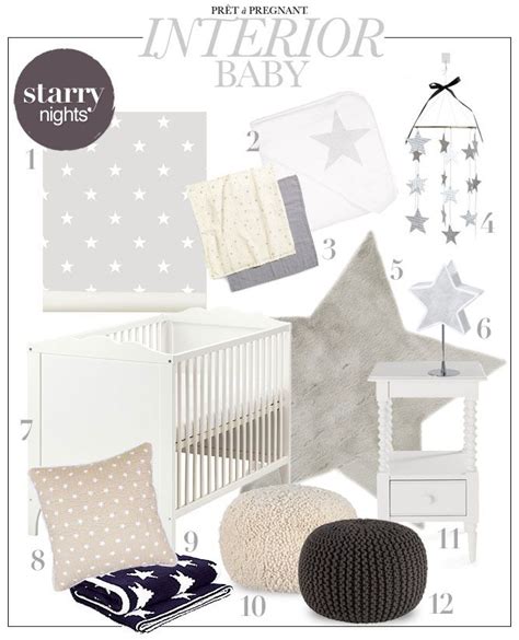 A neutral nursery filled with stars for boys and girls | Star themed nursery, Nursery neutral ...