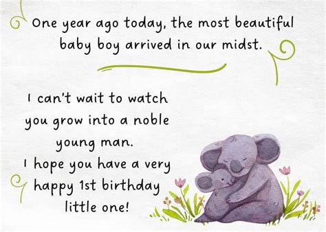 25 Charming First Birthday Quotes for Baby Boy – Motivation for Mom