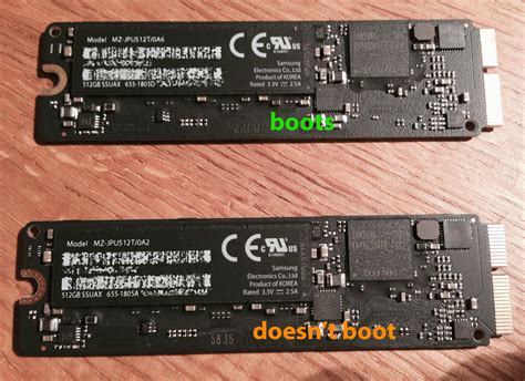 SSD in MBP 13" Retina Late 2013 doesn't w… - Apple Community