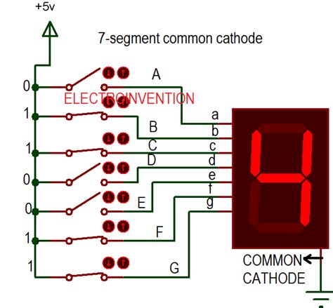 Counter Circuit With 7 Segment Display