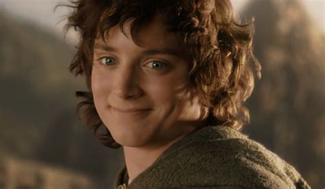 Elijah Wood as Frodo Baggins | Elijah wood, Il signore degli anelli ...