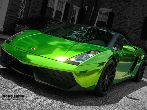 Lamborghini Gallardo Gets Gaudy in Green