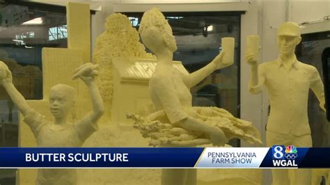 Butter sculpture unveiled at Pa. Farm Show