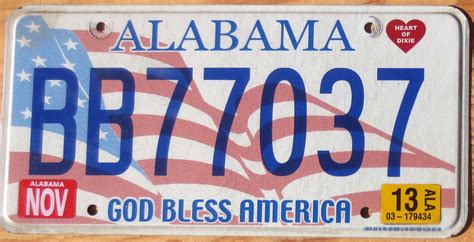 Alabama | Product categories | Automobile License Plate Store ...