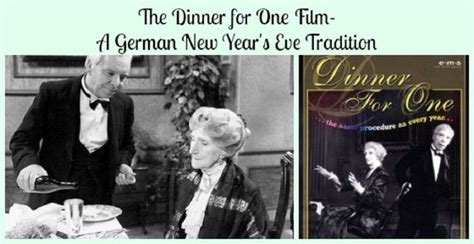 The Dinner for One Film- A German New Year's Eve Tradition | A German Girl in America