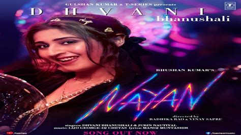 NAYAN SONG LYRICS | DHVANI B JUBIN N | LATEST SONG - YouTube