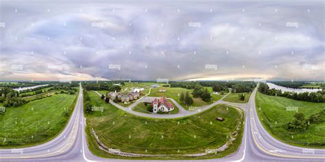 360° view of Kennebec Valley Community College, Fairfield Campus - Alamy