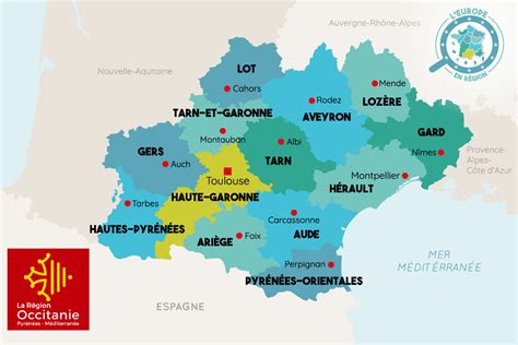 Présentation 96+ imagen carte jeune région occitanie - fr.thptnganamst ...