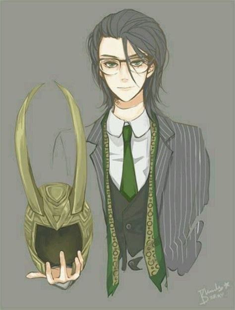 Anime Loki...I kind of really like this. | I LOVE LOKI ️ | Pinterest ...