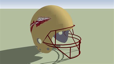 Florida State Seminoles football helmet | 3D Warehouse