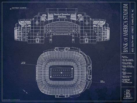 Bank of America Stadium | Carolina Panthers - Ballpark Blueprints