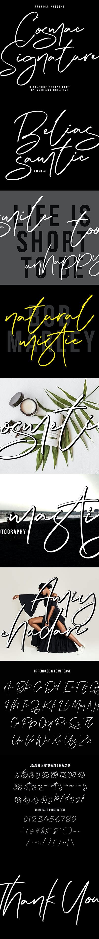 Cosmac Signature Handwritten Script Font, Fonts | GraphicRiver