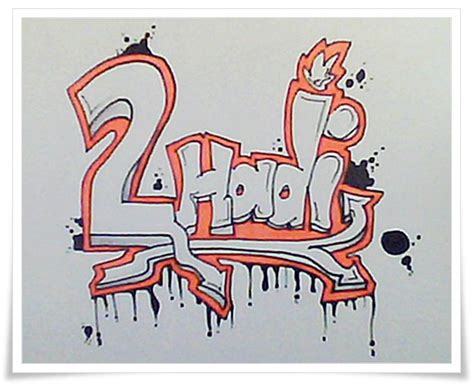 2 Hadi (2013): tulisan graffiti