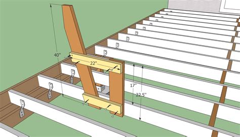 How to build a deck bench | HowToSpecialist - How to Build, Step by Step DIY Plans