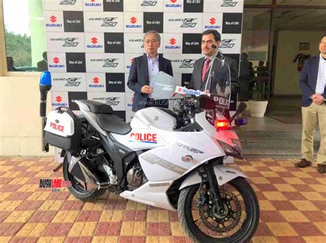 Suzuki Gixxer 250 SF with modifications - Handed over to Gurgaon Police