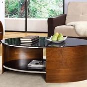 Stylish Coffee Table | Oak Or Walnut | Real Wood Veneers