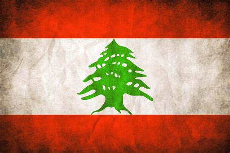 Lebanese Grungy Flag by think0 on DeviantArt